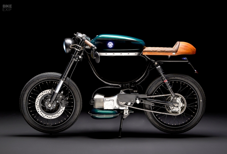 Độc đáo mẫu mô tô điện phong cách cafe racer với thiết kế “không giống ai”