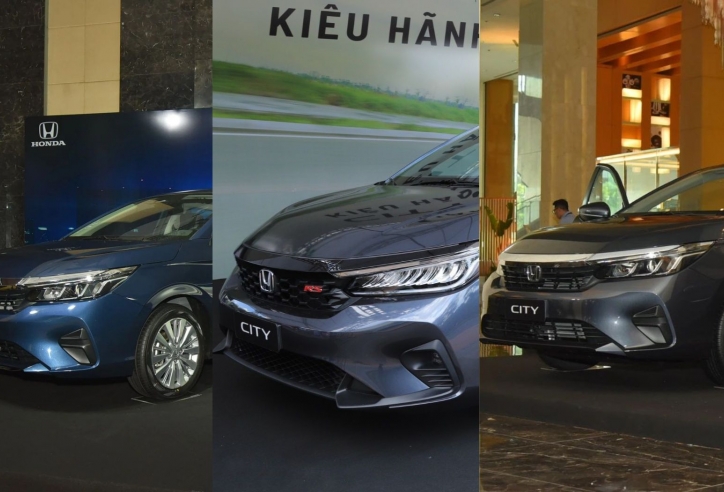 Soi điểm giống và khác giữa ba phiên bản Honda City 2023 vừa ra mắt Việt Nam