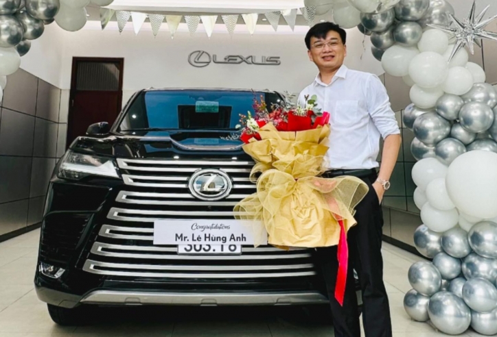 Shark Lê Hùng Anh tậu ‘xe chủ tịch’ Lexus LX 600 giá gần 10 tỷ đồng