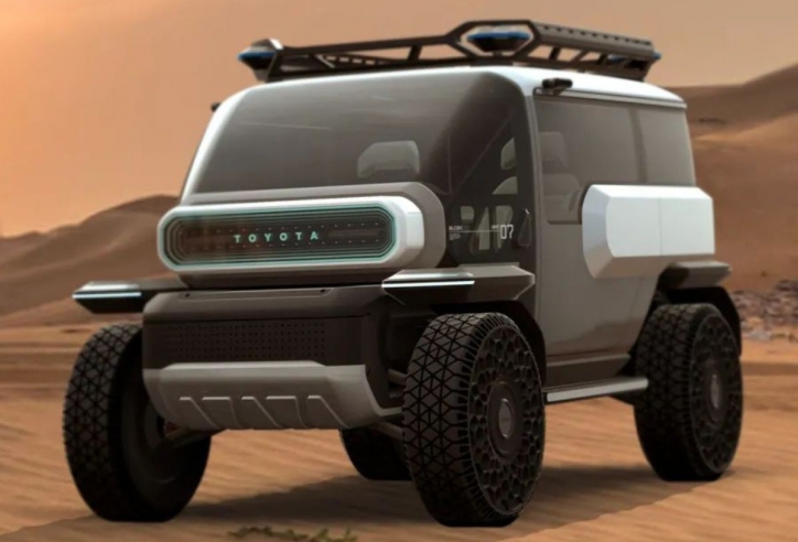 Chán ô tô thông thường, Toyota ‘trổ tài’ làm xe điện Land Cruiser có thể chạy trên mặt trăng