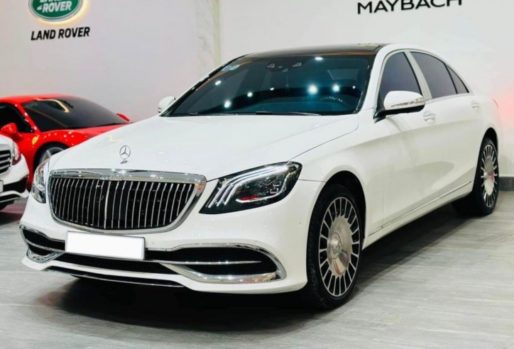 Lăn bánh 6 năm, Mercedes-Benz S400 độ Maybach bán ‘lỗ’ gần 3 tỷ đồng