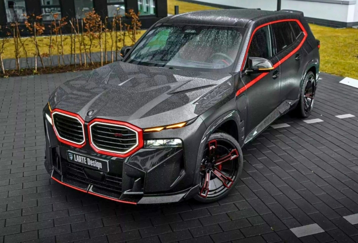 SUV hiệu suất cao BMW XM trở nên không thể ‘chiến’ hơn với gói độ full carbon cùng mâm 23 inch