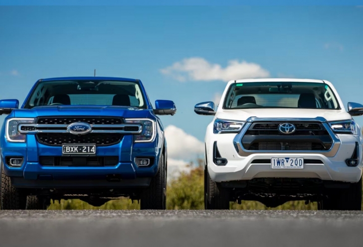 Ford Ranger ‘hạ bệ’ Toyota Hilux trong cuộc đua doanh số tại Úc sau 7 năm chịu kiếp ‘về nhì’