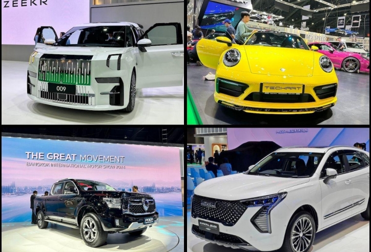 Ô tô điện Trung Quốc ‘áp đảo’ tại triển lãm xe hơi lớn nhất Thái Lan