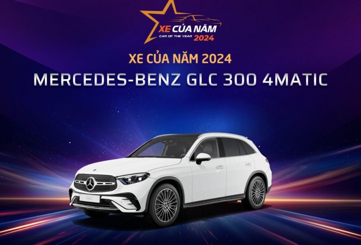 Danh hiệu “Xe của năm 2024' gọi tên Mercedes-Benz GLC 300 4Matic