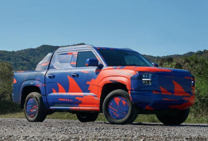 BYD hé lộ thiết kế bán tải mới cạnh tranh Toyota Hilux