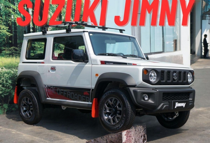 Mục sở thị ‘xe chơi’ Suzuki Jimny tại đại lý Việt Nam, giá chưa tới 800 triệu đồng