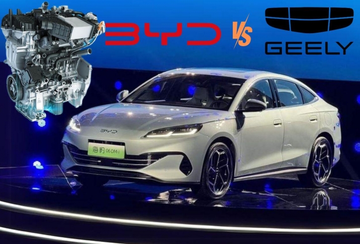 BYD và Geely khẩu chiến vì danh hiệu ‘công nghệ xe hybrid hiệu quả nhất thế giới’