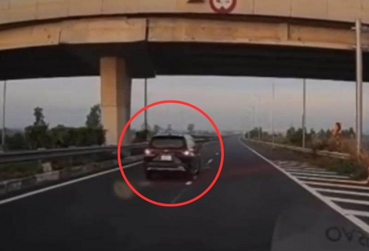 Nữ tài xế liều lĩnh lùi ô tô trên cao tốc TP.HCM - Long Thành- Dầu Giây bị phạt nặng
