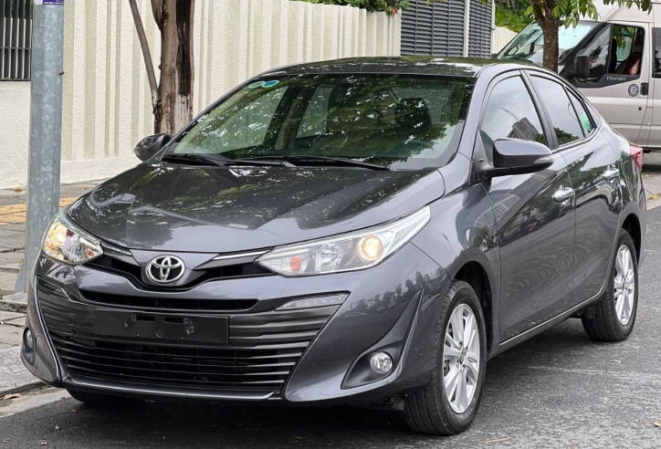 Ngỡ ngàng giá bán của Toyota Vios 2019 lăn bánh hơn 40.000 km