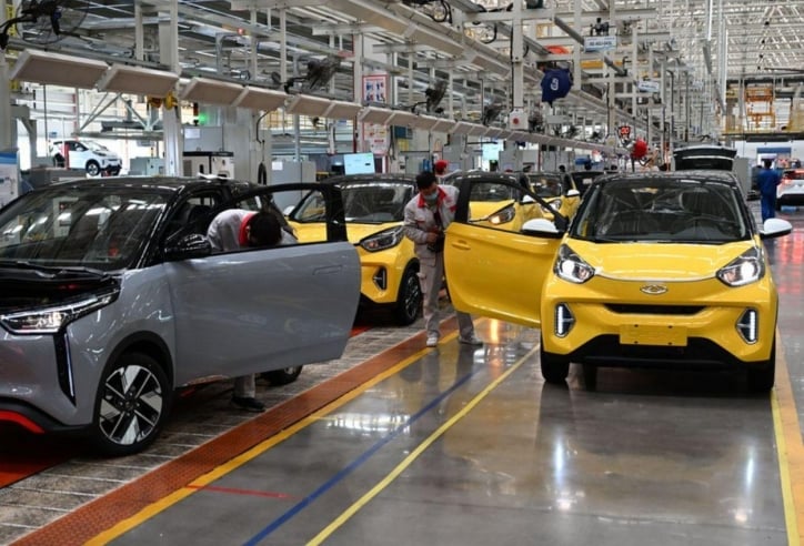 Trung Quốc phản bác cáo buộc về tình trạng ‘khủng hoảng thừa’ ô tô điện
