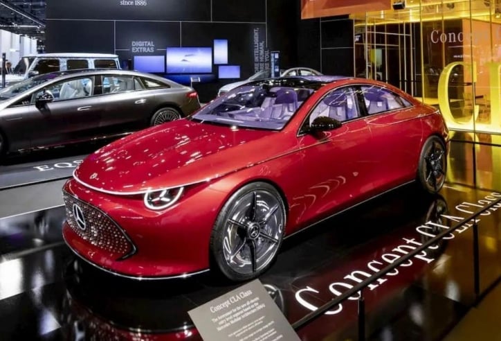 Mercedes sắp ra mắt xe điện đối đầu Tesla Model Y?