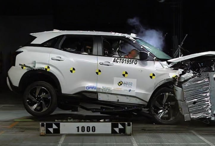 Mitsubishi Xforce đạt điểm tối đa trong thử nghiệm an toàn ASEAN NCAP