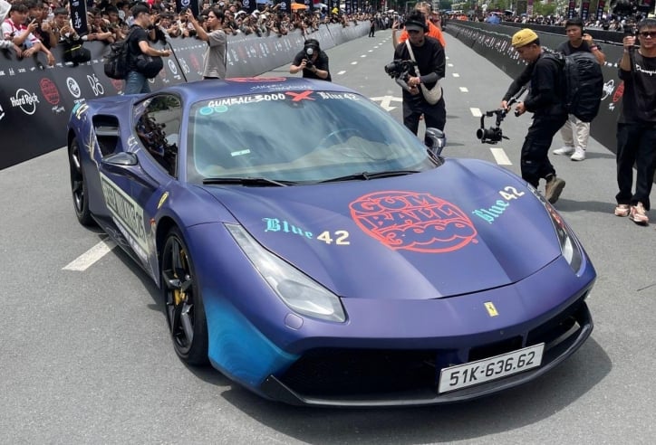 Hành trình siêu xe lớn nhất thế giới Gumball 3000 chính thức khởi động tại Việt Nam