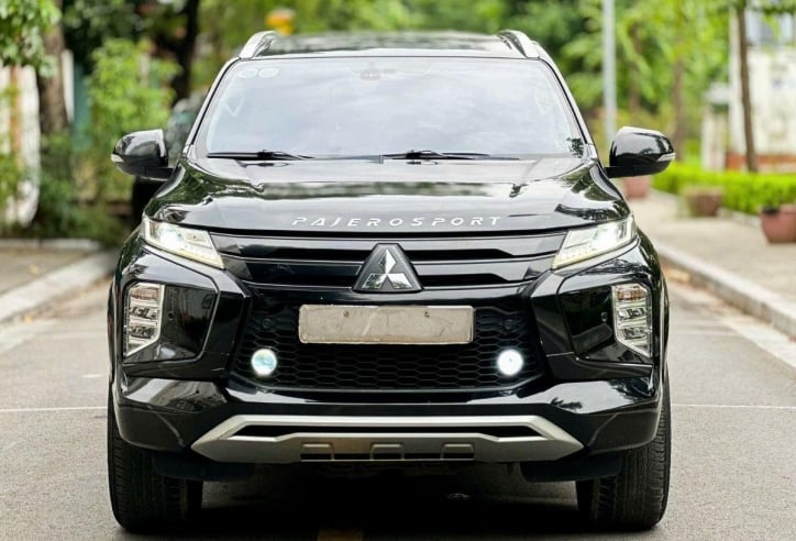 Mitsubishi Pajero Sport 2020 sử dụng 4 năm lên sàn xe cũ với giá khó tin