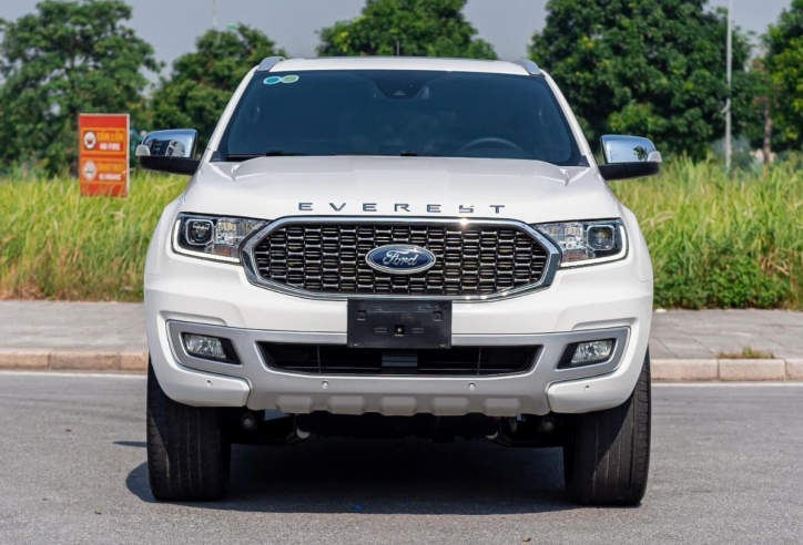 SUV 7 chỗ Ford Everest 2021 lên sàn xe cũ với giá không ngờ sau 3 năm lăn bánh