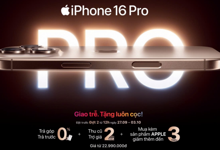 Đặt Trước iPhone 16 Series Đợt 2 – Khám Phá Ưu Đãi Đặc Biệt!