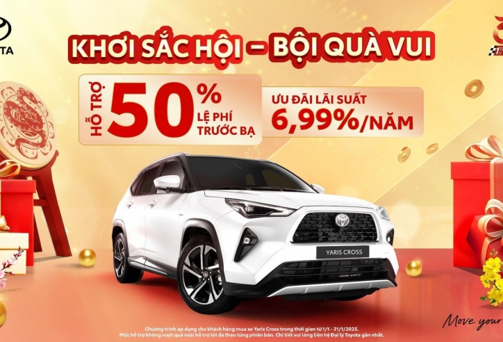 Toyota tung loạt ưu đãi lớn, hướng tới kỷ niệm 30 năm tại Việt Nam