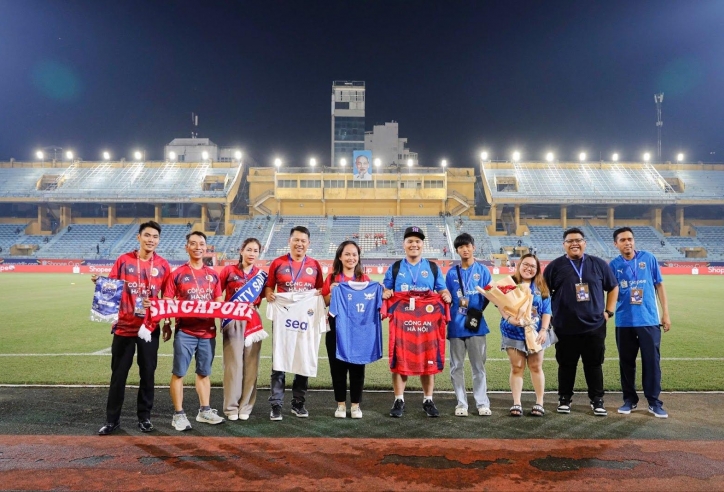 CLB Công An Hà Nội và CLB Lion City Sailors công bố hợp tác lịch sử nhằm kỷ niệm quan hệ Việt Nam - Singapore