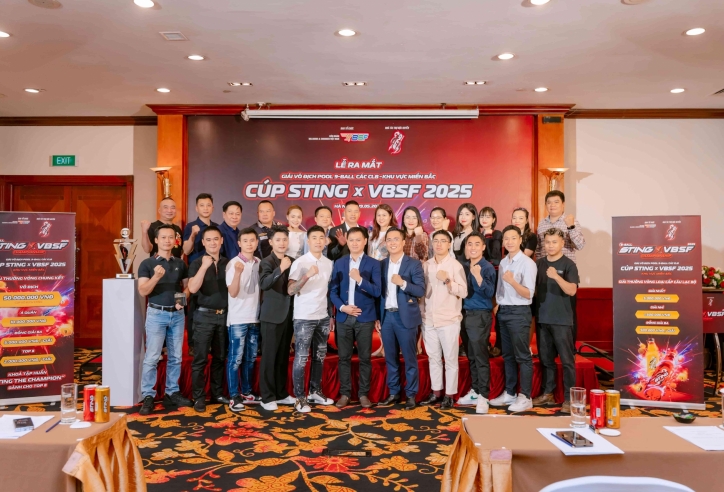 VBSF và STING Ra Mắt Giải Vô Địch Pool 9-Ball Các CLB Miền Bắc 2025 Quy Mô Lớn