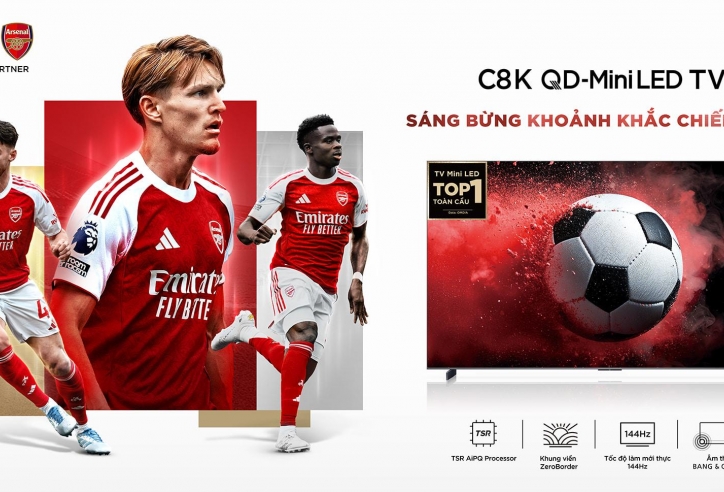 TCL CHÍNH THỨC TRỞ THÀNH ĐỐI TÁC TOÀN CẦU CỦA CLB ARSENAL
