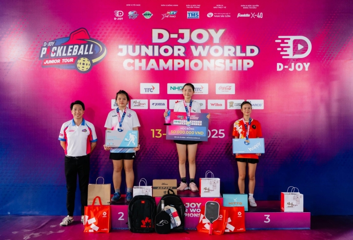 Giải Pickleball Junior đầu tiên trên thế giới trao học bổng giá trị cao