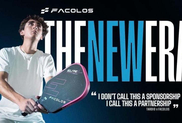 Facolos khẳng định vị thế tại Mỹ: Trở thành đối tác vợt chính thức của PPA và MLP