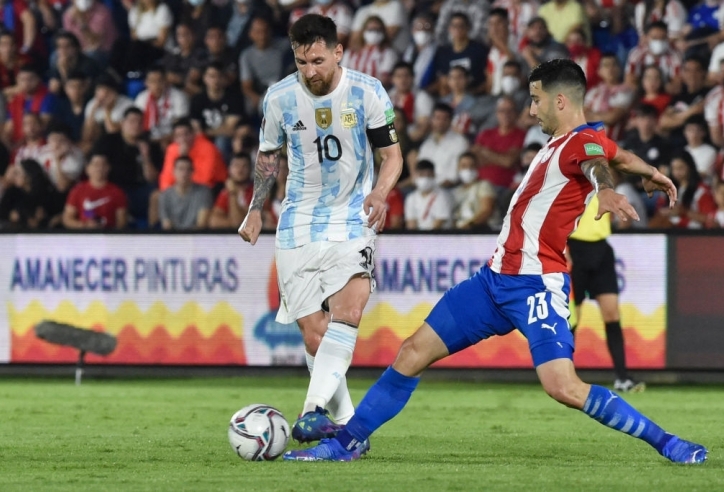 Màn trình diễn nhạt nhòa của Messi và đồng đội trước Paraguay