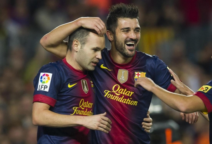 VIDEO: ‘Cặp bài trùng’ Iniesta - Villa từng làm khổ các đối thủ như thế nào?