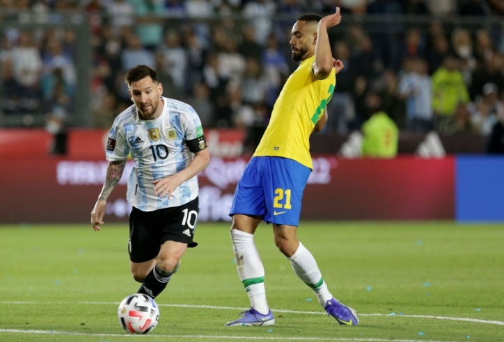 Argentina và Brazil chia điểm trong trận 'Siêu kinh điển' Nam Mỹ