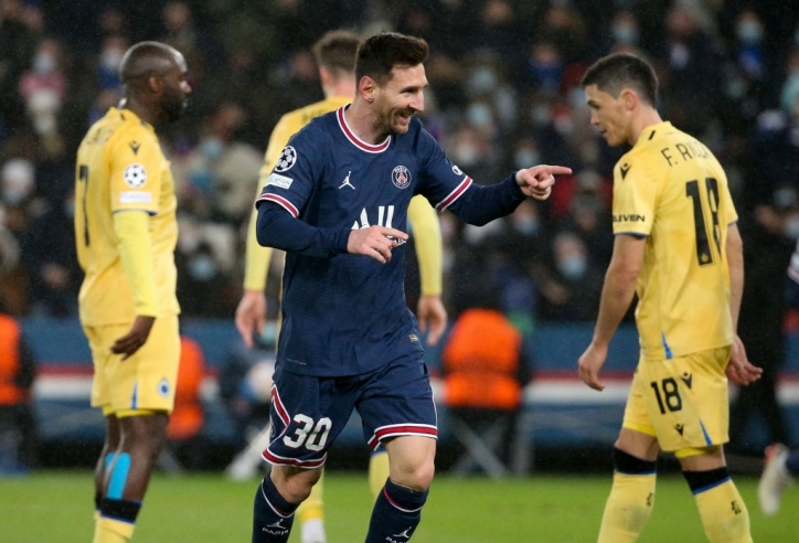 Messi tỏa sáng rực rỡ, PSG hủy diệt đội bóng chiếu dưới