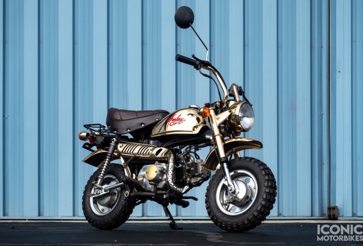 Chiêm ngưỡng Honda Monkey phiên bản mạ vàng đời 1984