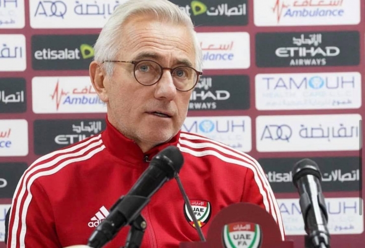 HLV UAE: 'Tôi chưa hài lòng với chiến thắng 4-0 trước Malaysia'