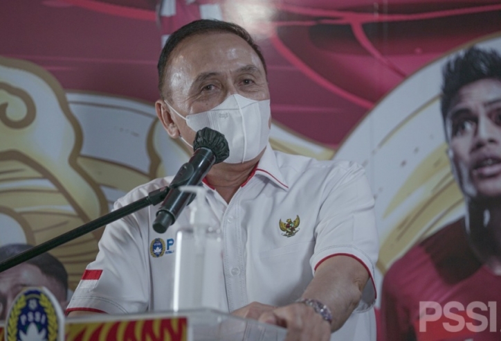 Chủ tịch LĐBĐ Indonesia muốn đội nhà đánh bại UAE