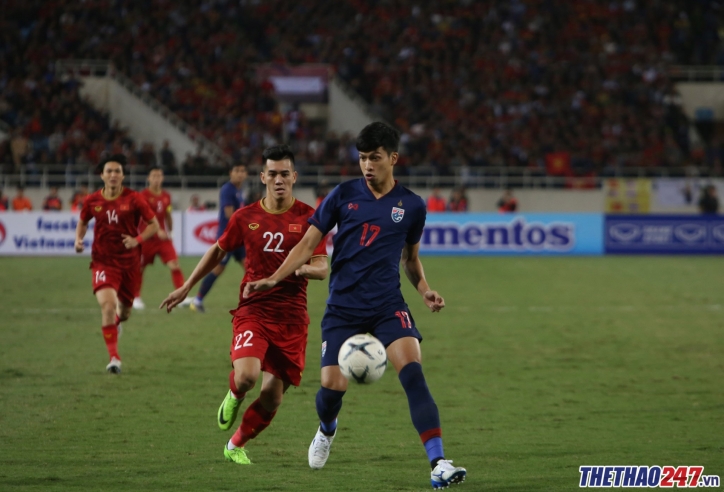 Thái Lan thất vọng khi cách quá xa Việt Nam trên BXH FIFA