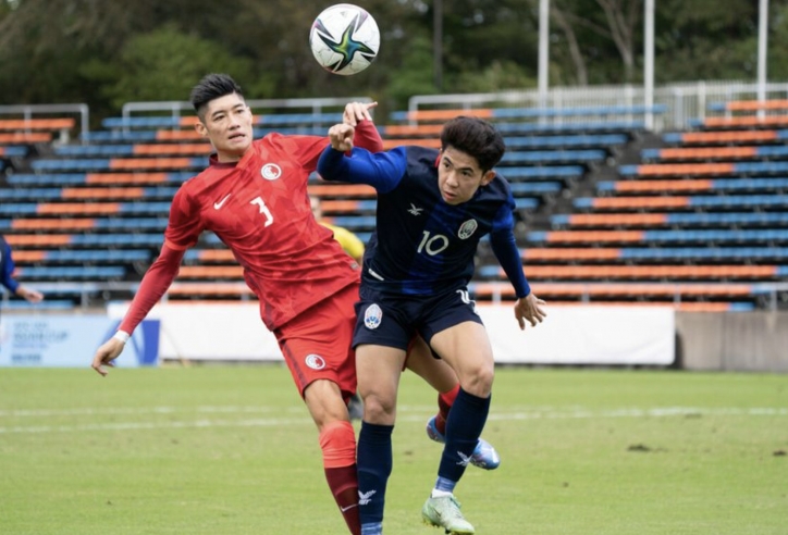 Campuchia dội 'mưa bàn thắng' vào lưới đối thủ ở giải châu Á