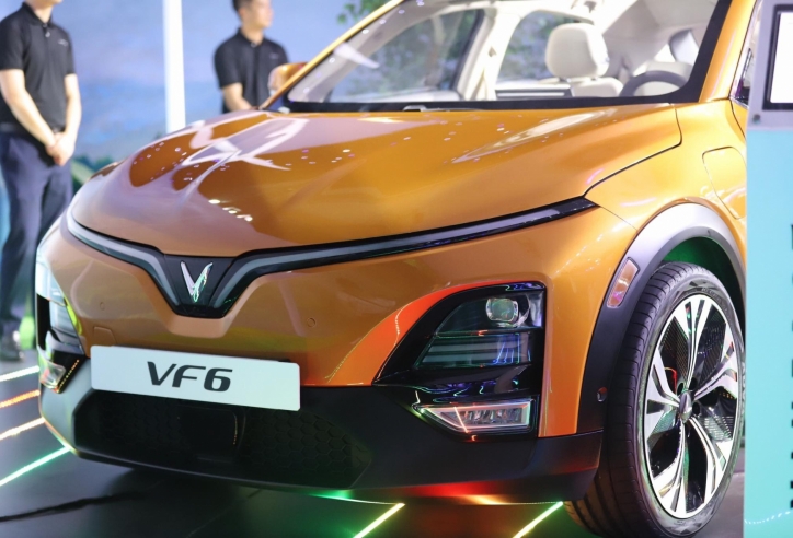 Ảnh thực tế xe điện VinFast VF6: Thể thao và đầy táo bạo