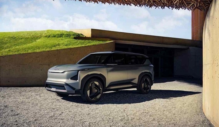 SUV điện Kia EV5 chốt lịch ra mắt: Ngang tầm Seltos, lăn bánh 600 km/sạc