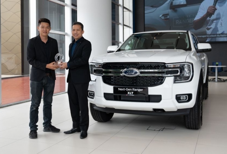 Ford Ranger xuất sắc đoạt giải Xe bán tải của năm 2023