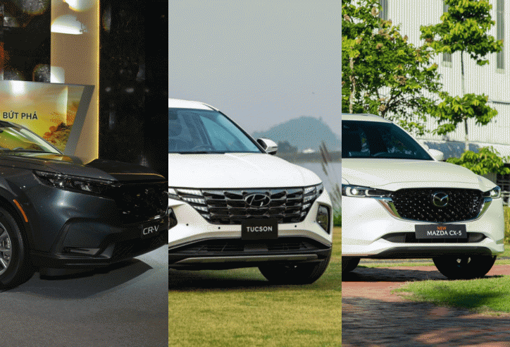 Honda CR-V 2024 bản đầy đủ có gì để đấu với Mazda CX-5, Hyundai Tucson cùng hạng?