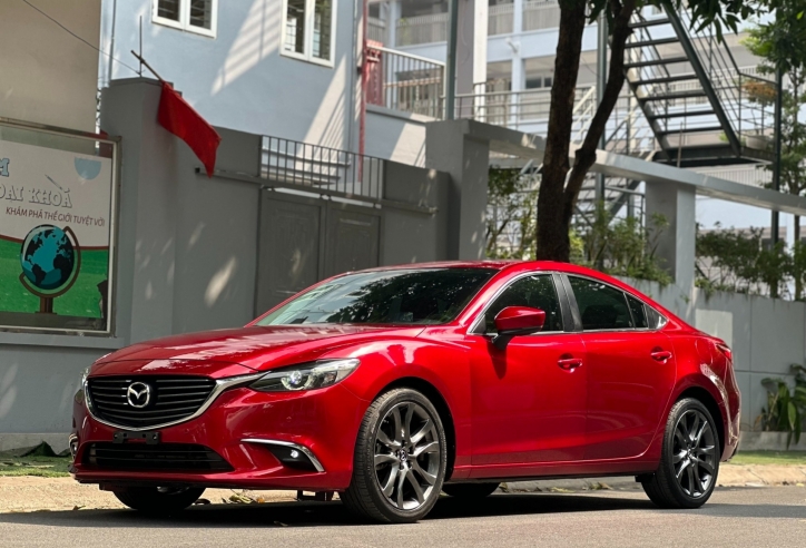 Sau 4 năm lăn bánh, Mazda 6 cũ xuống giá choáng váng