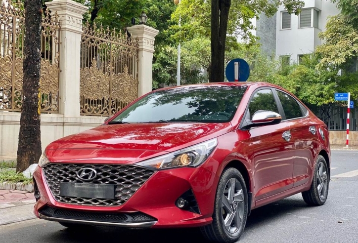 Bất ngờ giá chào bán của Hyundai Accent chạy lướt sau 2 năm lăn bánh