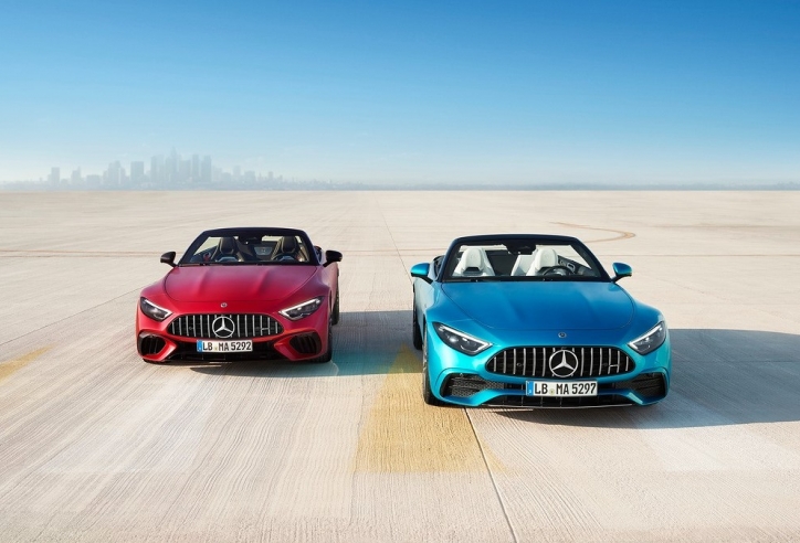 Bộ đôi Mercedes-AMG SL ra mắt Việt Nam: Mạnh hơn 800 mã lực, giá bán từ 6,959 tỷ đồng