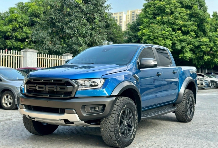 Ngỡ ngàng giá chào bán của Ford Ranger Raptor cũ sau 2 năm lăn bánh