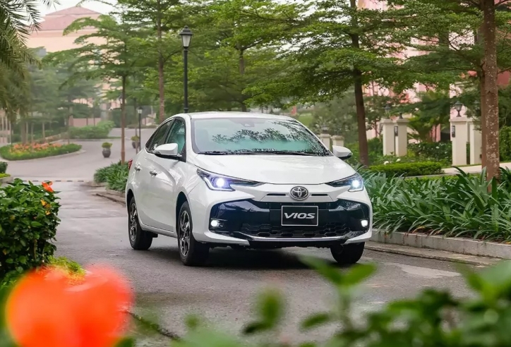 'Xe quốc dân' Toyota Vios đạt doanh số cao kỷ lục trong tháng 12/2023