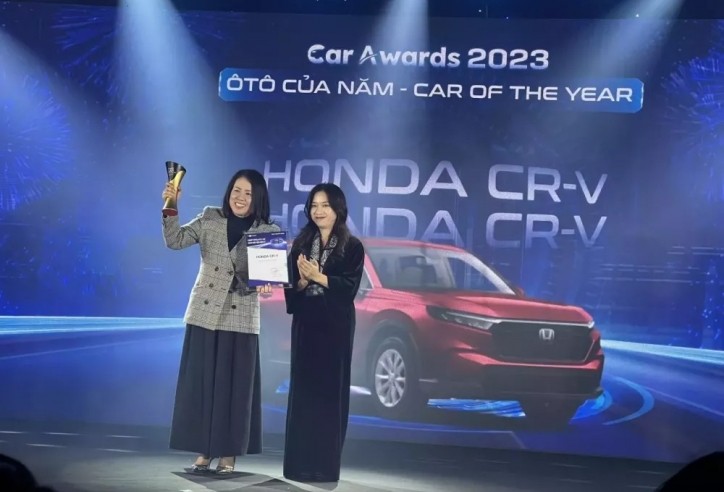 Honda CR-V được vinh danh là 'Ô tô của năm 2023' tại Việt Nam