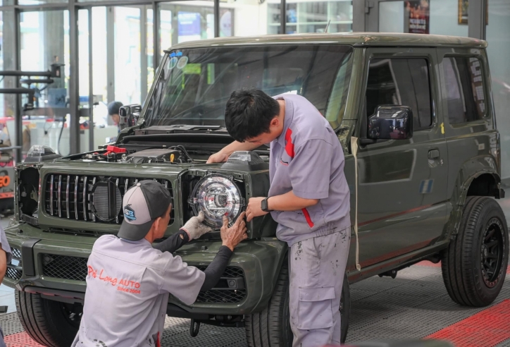 Suzuki Jimny tại Việt Nam được độ lại theo phong cách G 63 Brabus