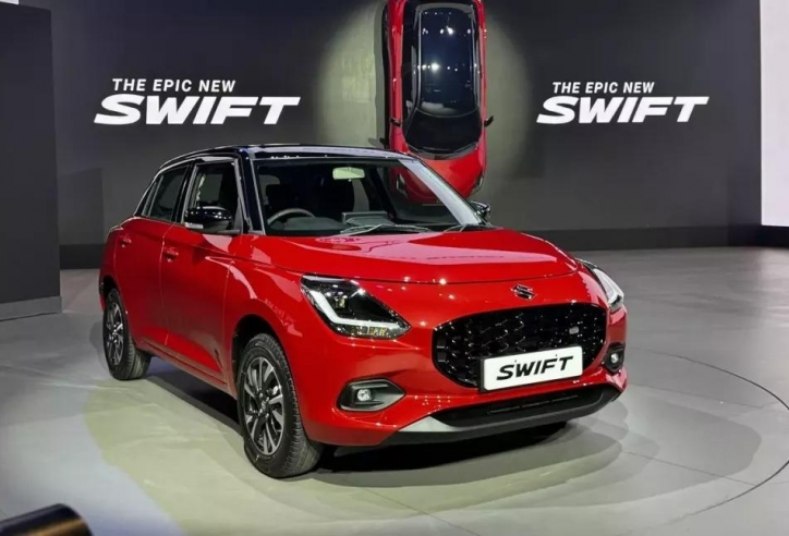 Suzuki Swift thế hệ mới tiếp tục ra mắt châu Á: 'Ăn xăng' 3,88 lít/100 km, giá quy đổi từ gần 200 triệu đồng