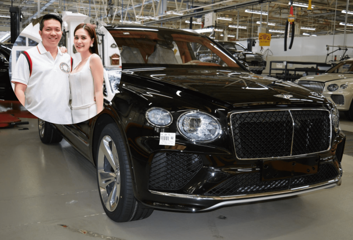 Chồng Đoàn Di Băng tậu cho vợ chiếc Bentley Bentayga trị giá gần 20 tỷ đồng
