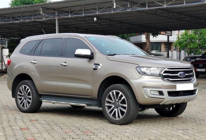 Bất ngờ giá bán lại của Ford Everest 2019 cũ tại Việt Nam sau 5 năm sử dụng